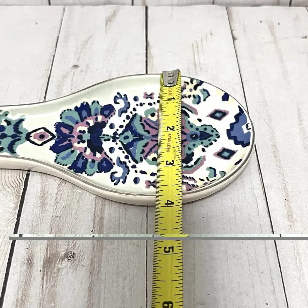 Anthropologie Lilia Spoon Rest Ceramic 8.5